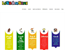 Tablet Screenshot of librambini.com